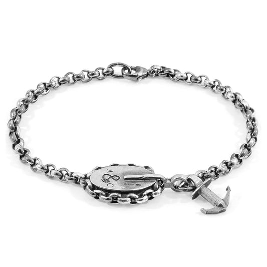 London Mooring Bracelet by Anchor & Crew - Sterling Silver Chain - Vogue J'adore