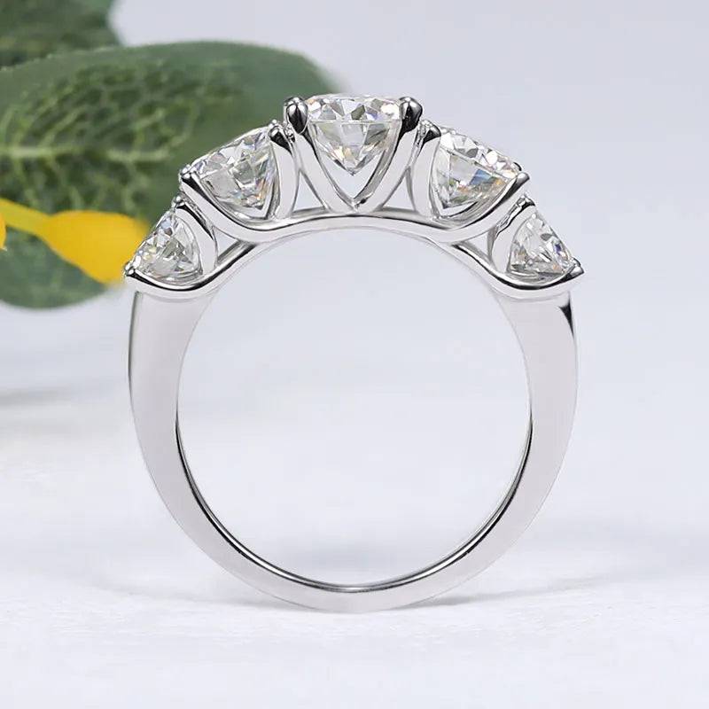 Art Deco 3.6CT Moissanite Engagement Ring - VOGUE J'ADORE