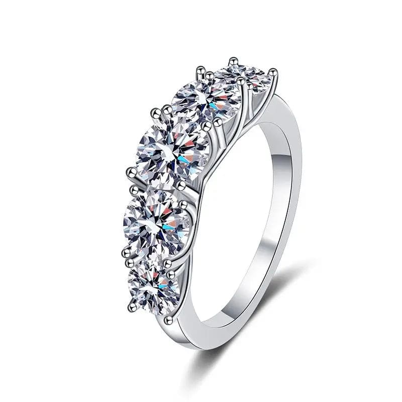 Art Deco 3.6CT Moissanite Engagement Ring - Vogue J'adore